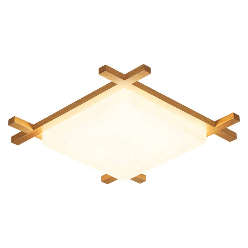 Simple Modern Corridor Square Log Led Living Room Lamps Ceiling