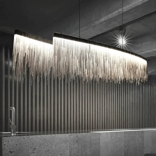 Solana - Tassel Chain Led Chandelier