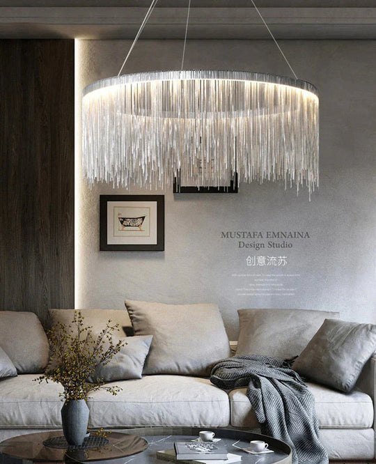 Solana - Tassel Chain Led Chandelier