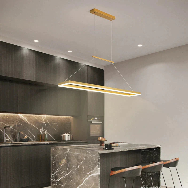 Solis - Modern Rectangle Led Pendant Lights