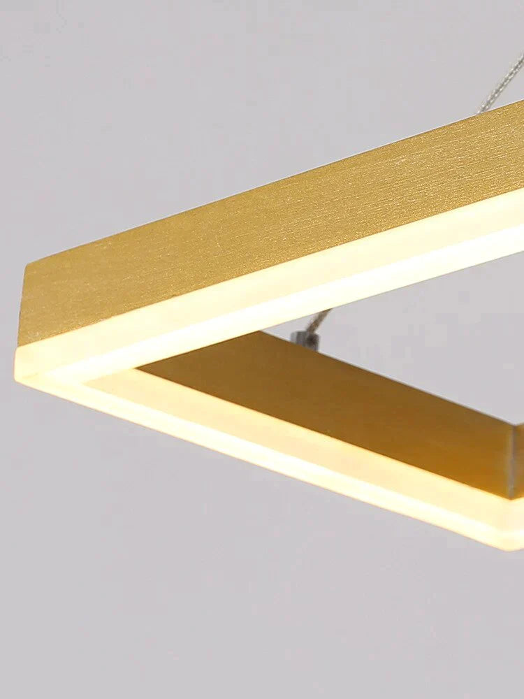 Solis - Modern Rectangle Led Pendant Lights