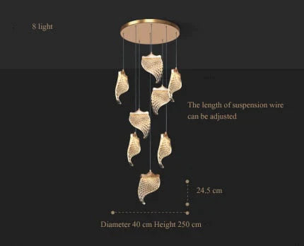 Stellaria - Creative Modern Stair Chandelier