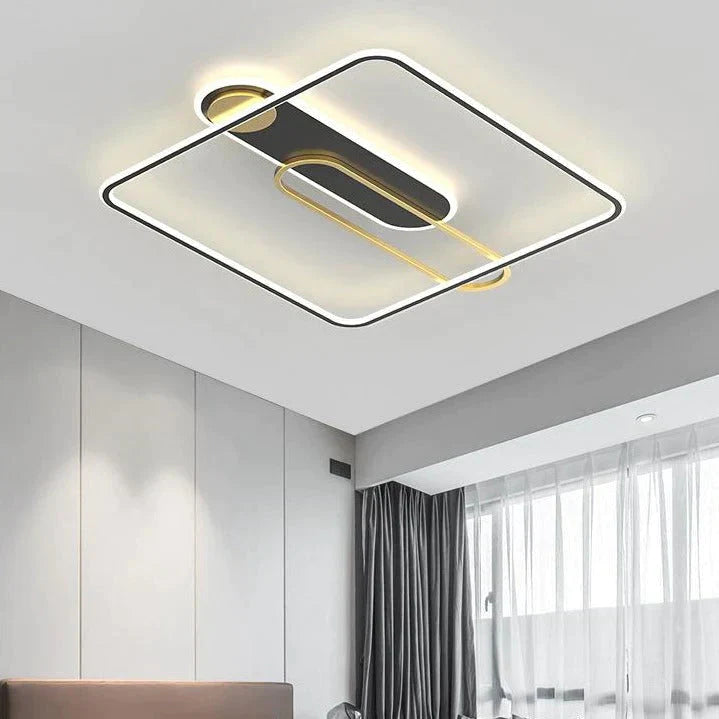 Thin Bedroom Restaurant Modern Simple Side-emitting LED Ceiling Lamp Decoration