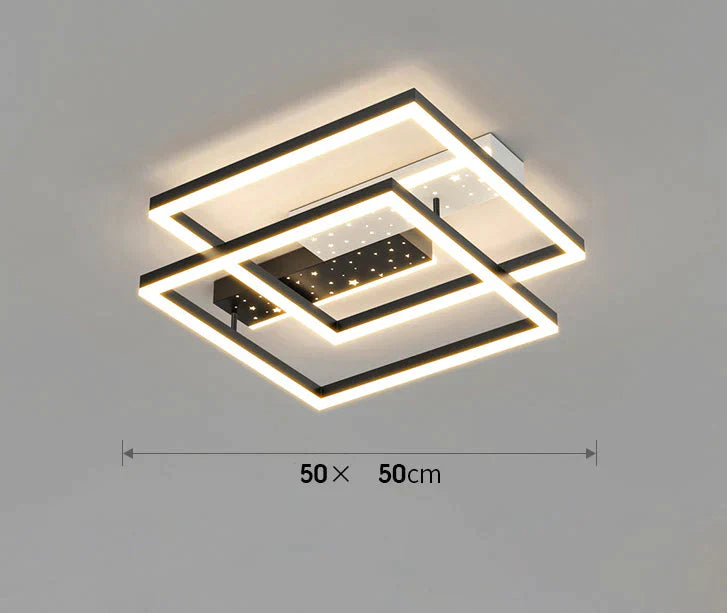 Thin Bedroom Restaurant Modern Simple Side-Emitting Led Ceiling Lamp Decoration