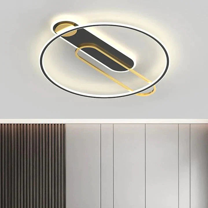 Thin Bedroom Restaurant Modern Simple Side-emitting LED Ceiling Lamp Decoration