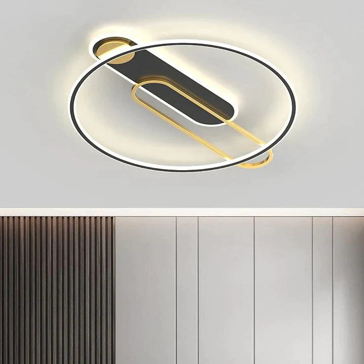 Thin Bedroom Restaurant Modern Simple Side-Emitting Led Ceiling Lamp Decoration