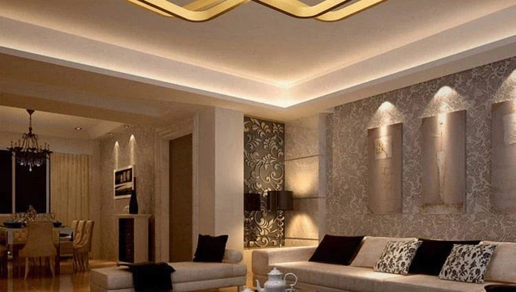 Touch Remote Dimming Modern plafon LED Ceiling Lamp Fixture Aluminum Dining Living Room Bedroom Lights Lustre Lamparas De Techo