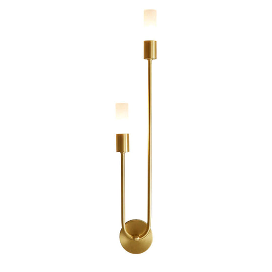 Wall Lamp All Copper Bedroom Bedside Modern Simple Living Room Nordic Creative Hotel Corridor Stair